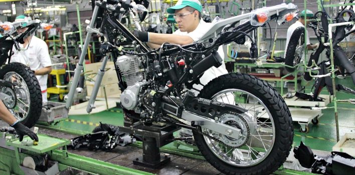 Produção e vendas de motos crescem no 1º semestre de 2019, diz Abraciclo