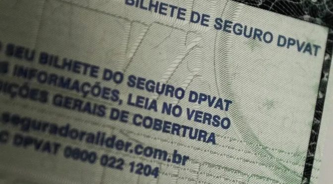 Votação é adiada e definição sobre volta do DPVAT fica para a próxima semana